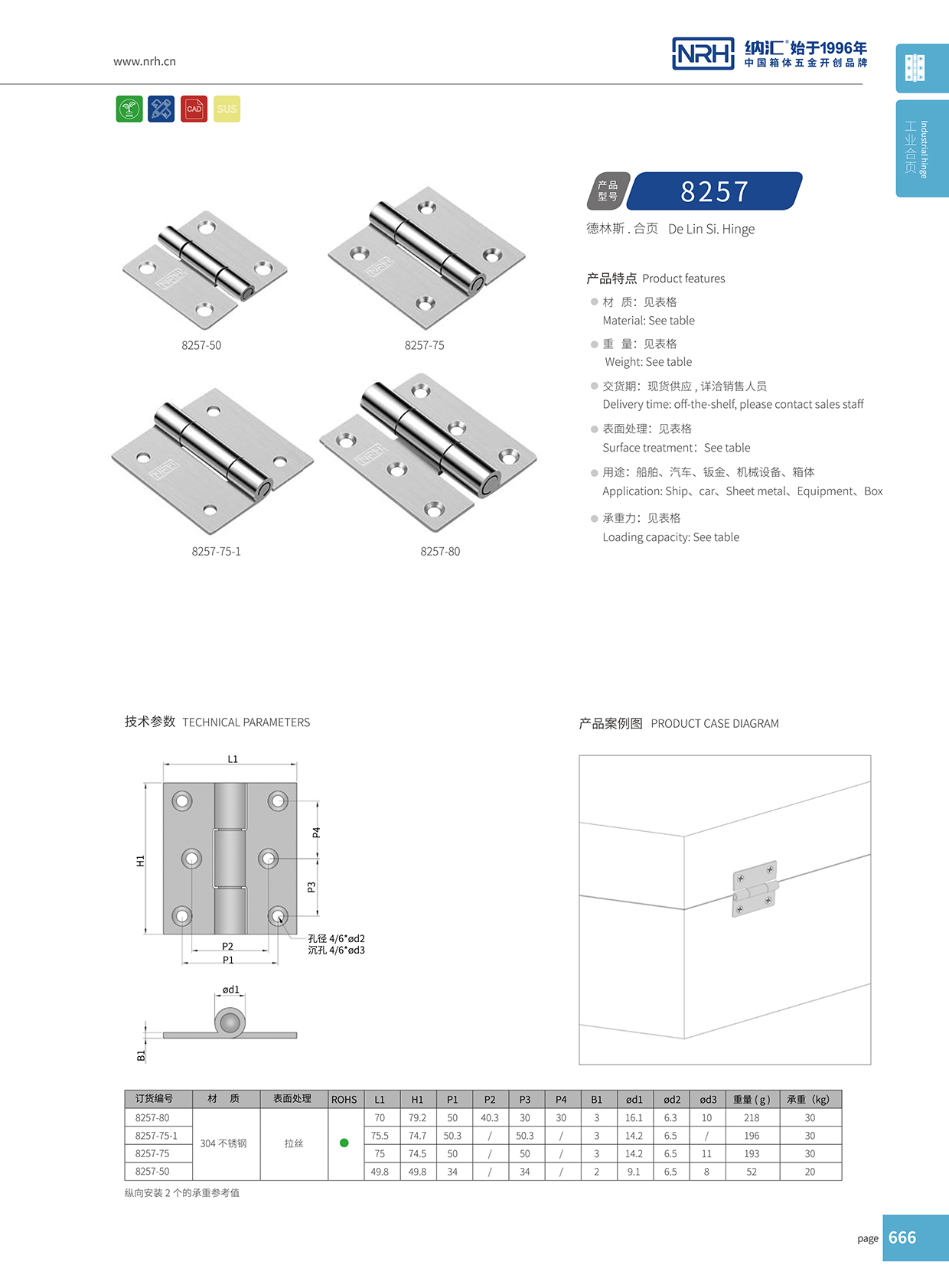 HJ04DC海角社区入口/NRH 不锈钢海角福利视频免费 8257-75